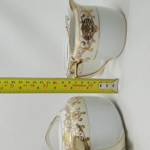 Noritake Christmas Ball Tea Set - Picture 7 of 16